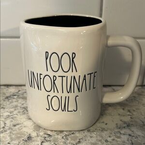 Rae Dunn Disney Villain Ursula “Poor Unfortunate Souls” Mug